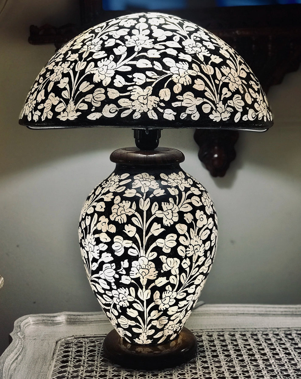 Mushroom Side Table Lamp