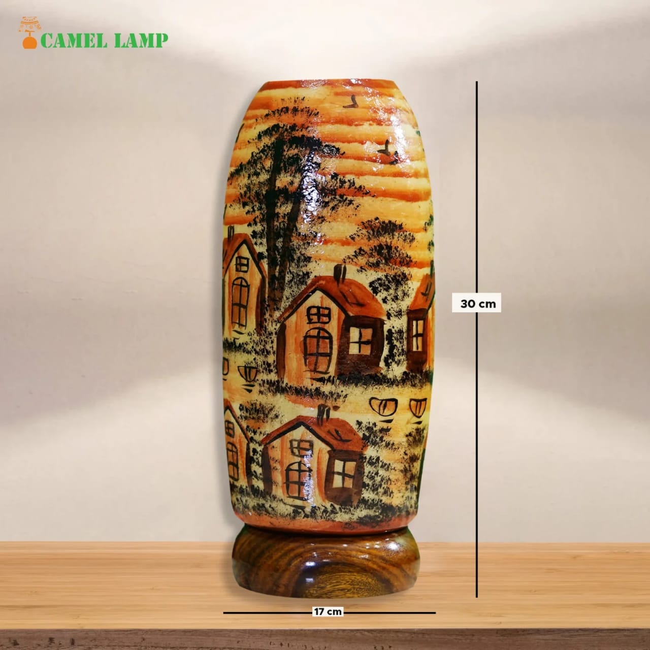 BrownWood Glow Camel Lamp