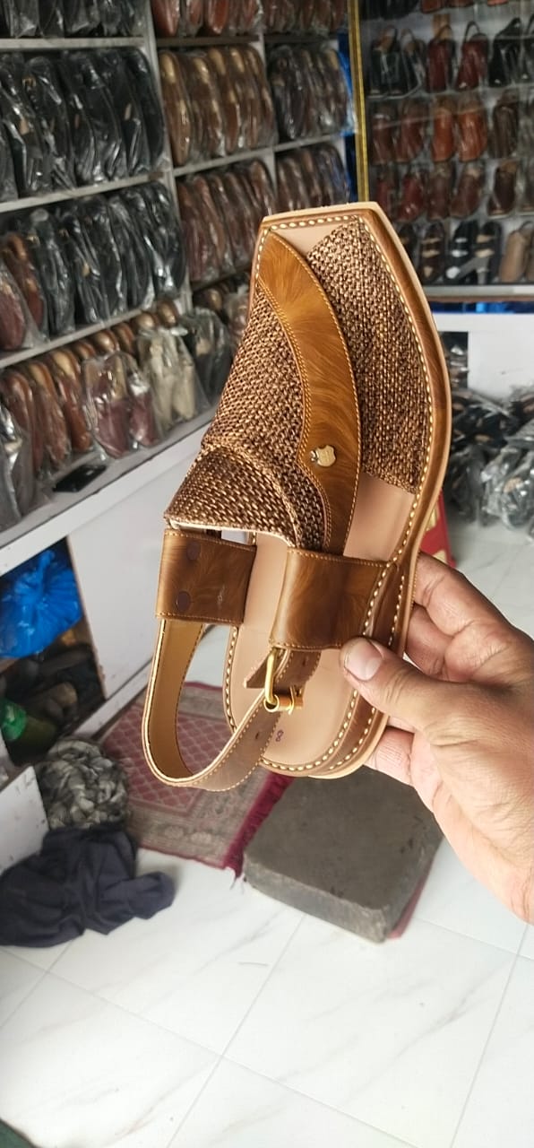 Peshawar Zalmi Fabric Chappals gray colour with imported very soft sole and beautiful imported fabric is used. Each design of Happy Face footwear give extra look.
ThApple Peshawar Zalmi Fabric ChappalsSell MartSell MartApple Peshawar Zalmi