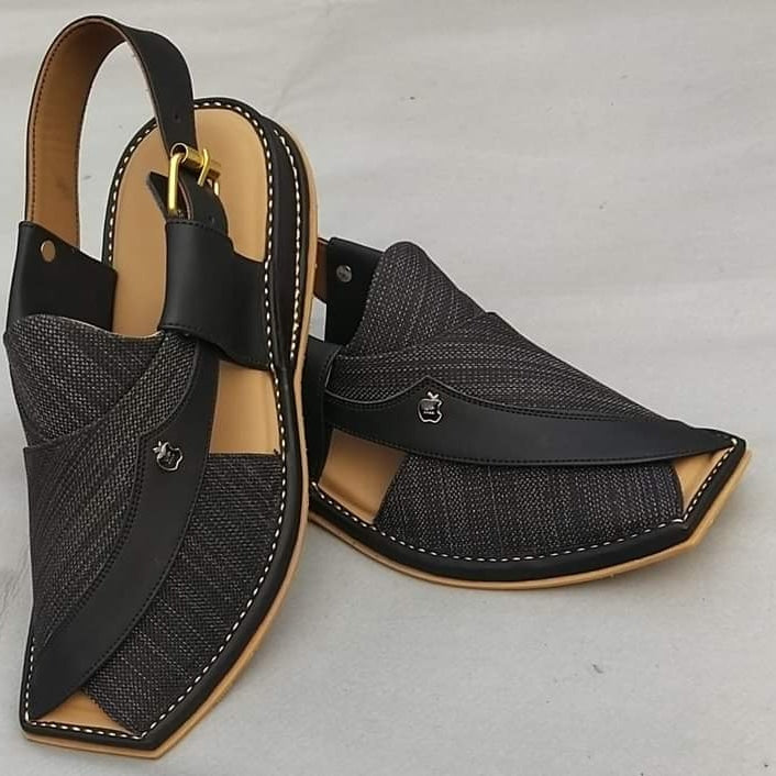 Peshawar Zalmi Fabric Chappals gray colour with imported very soft sole and beautiful imported fabric is used. Each design of Happy Face footwear give extra look.
ThApple Peshawar Zalmi Fabric ChappalsSell MartSell MartApple Peshawar Zalmi