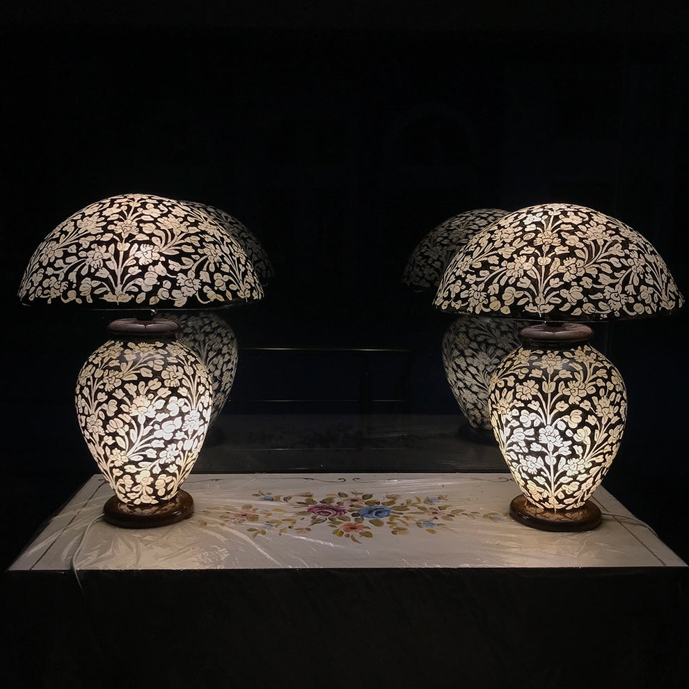 Mushroom Side Table Lamp