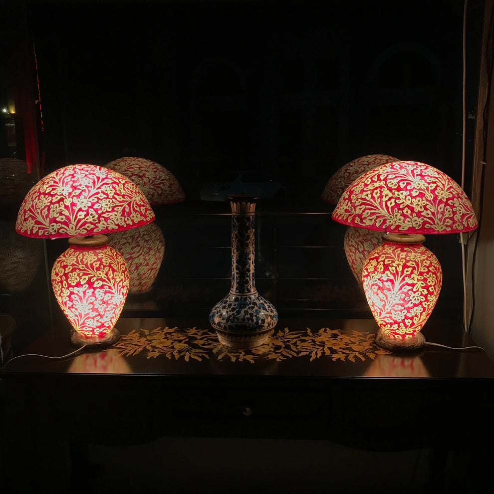 Mushroom Side Table Lamp