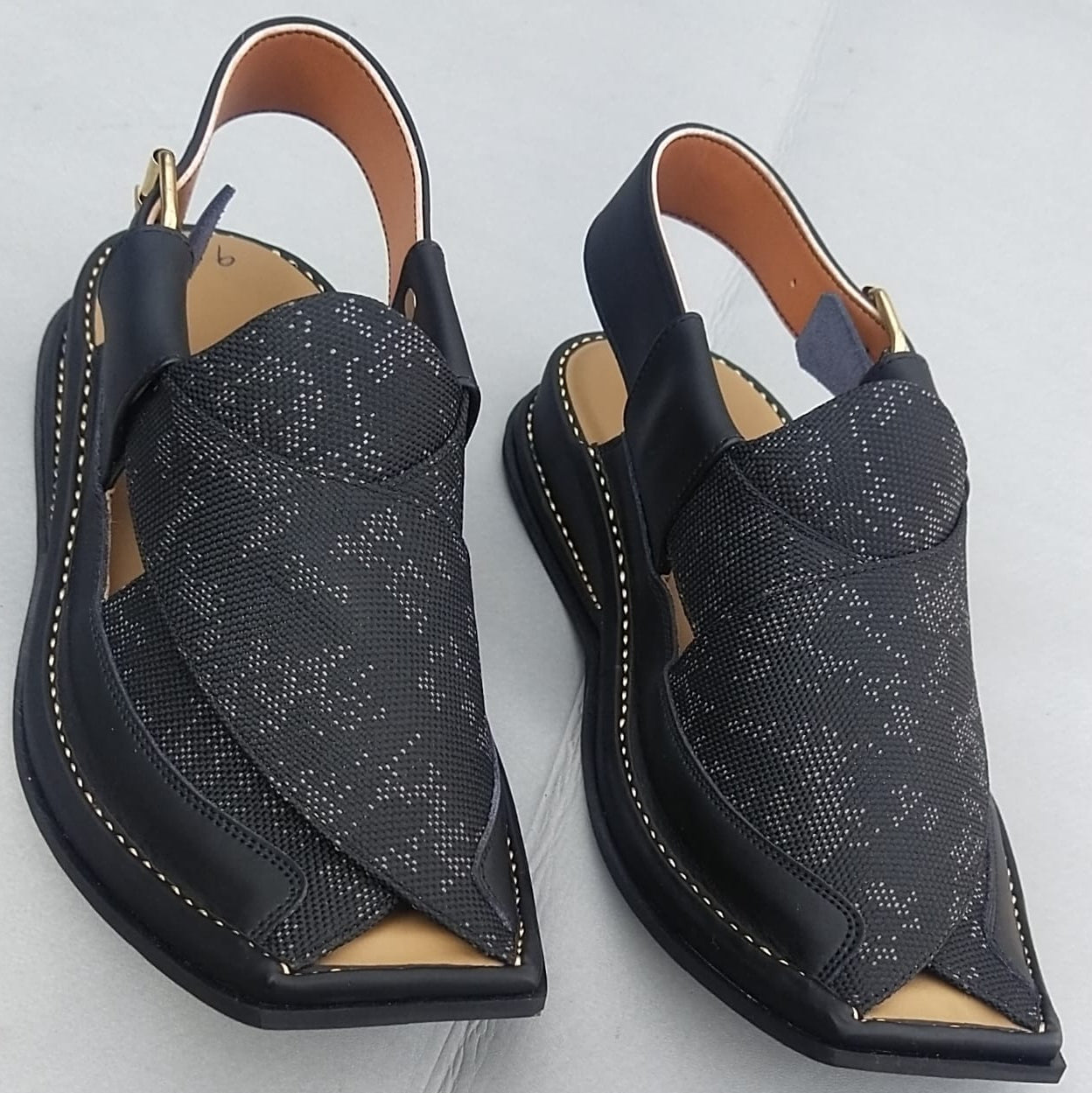 Products Features
Peshawar Zalmi Fabric Chappals gray colour with imported very soft sole and beautiful imported fabric is used. Each design of Leather Crafty footwePeshawar Zalmi Fabric Chappals HandmadeSell MartSell MartPeshawar Zalmi Fabric