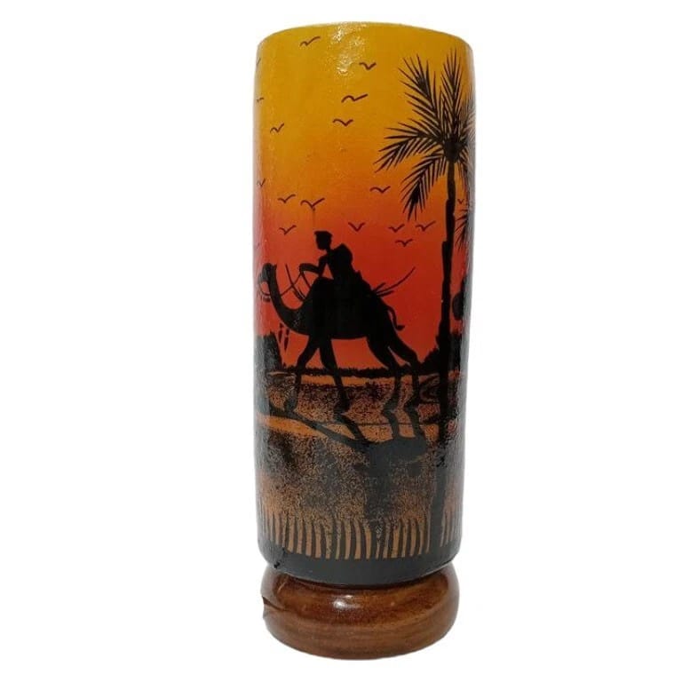 Camel Skin Lamp Class Shape/Hand Painted Lamp